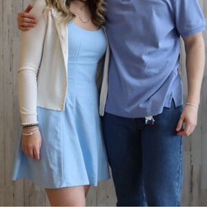 Short Blue Dress